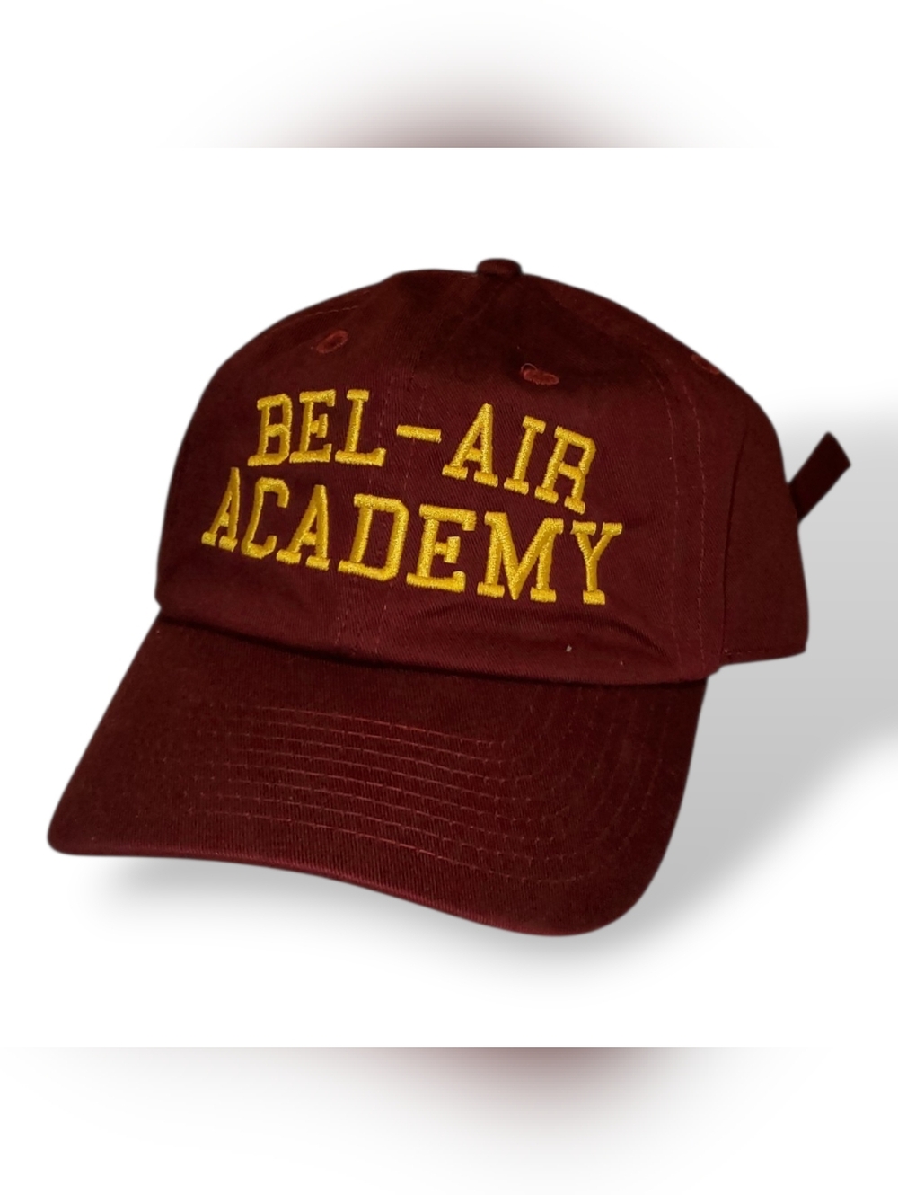 Bel-Air Academy Embroidered Maroon Baseball Cap